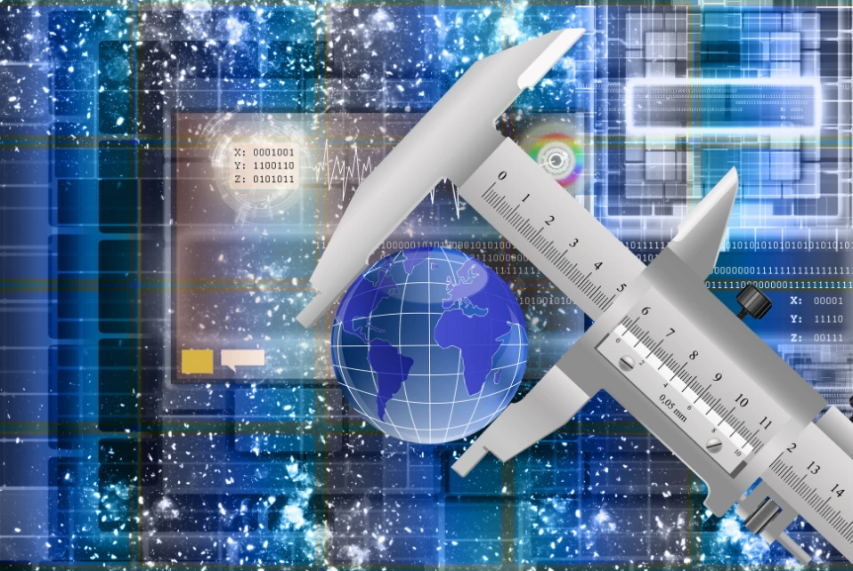 Precision image with micrometer